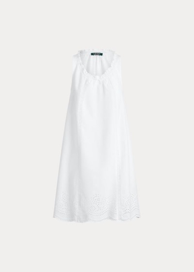 Camisón Ralph Lauren Mujer Blancos - Cotton - GFENR1429